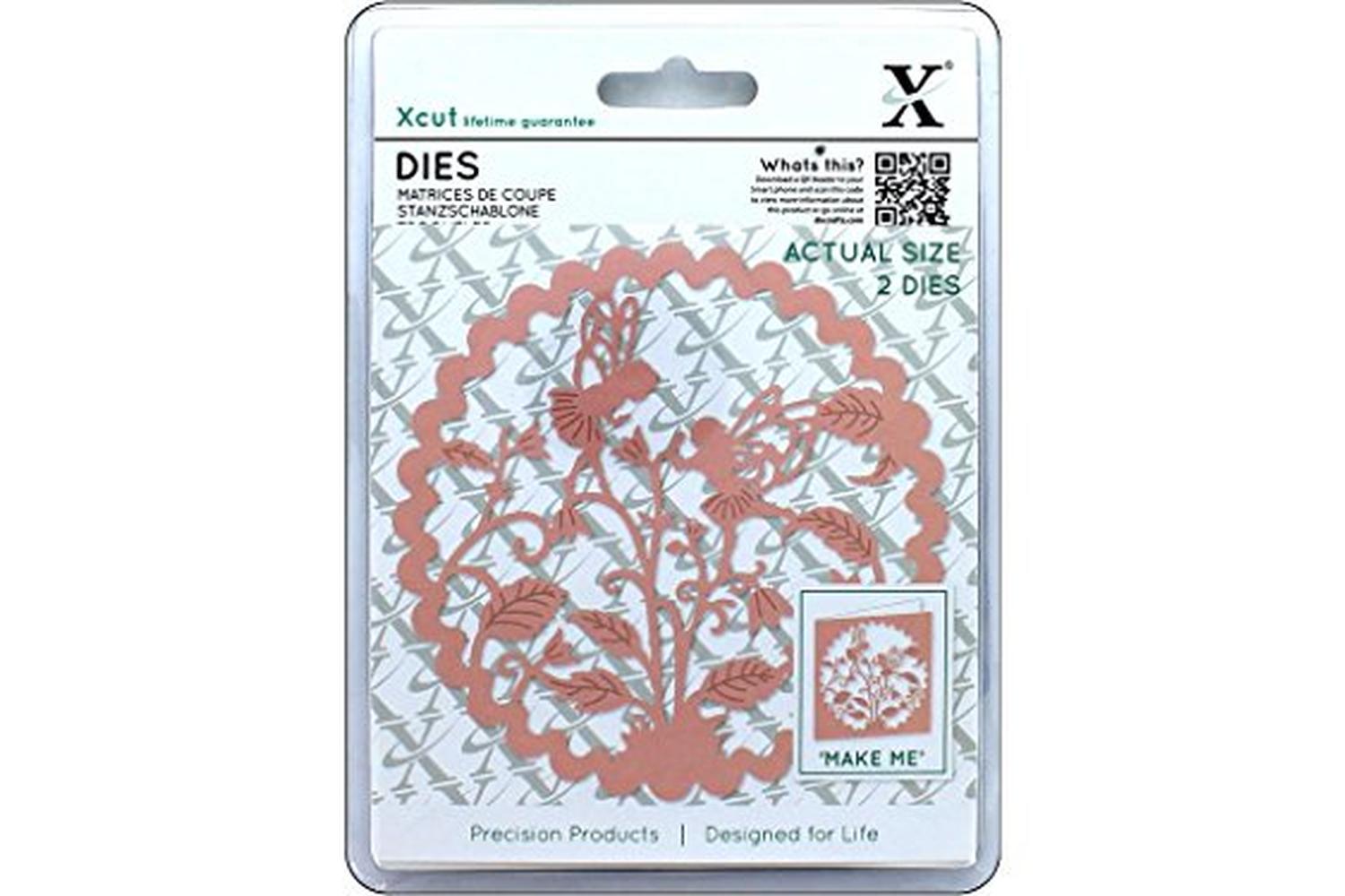 Docrafts Xcu 504092 - Die (2pcs) - Floral Fairies-2