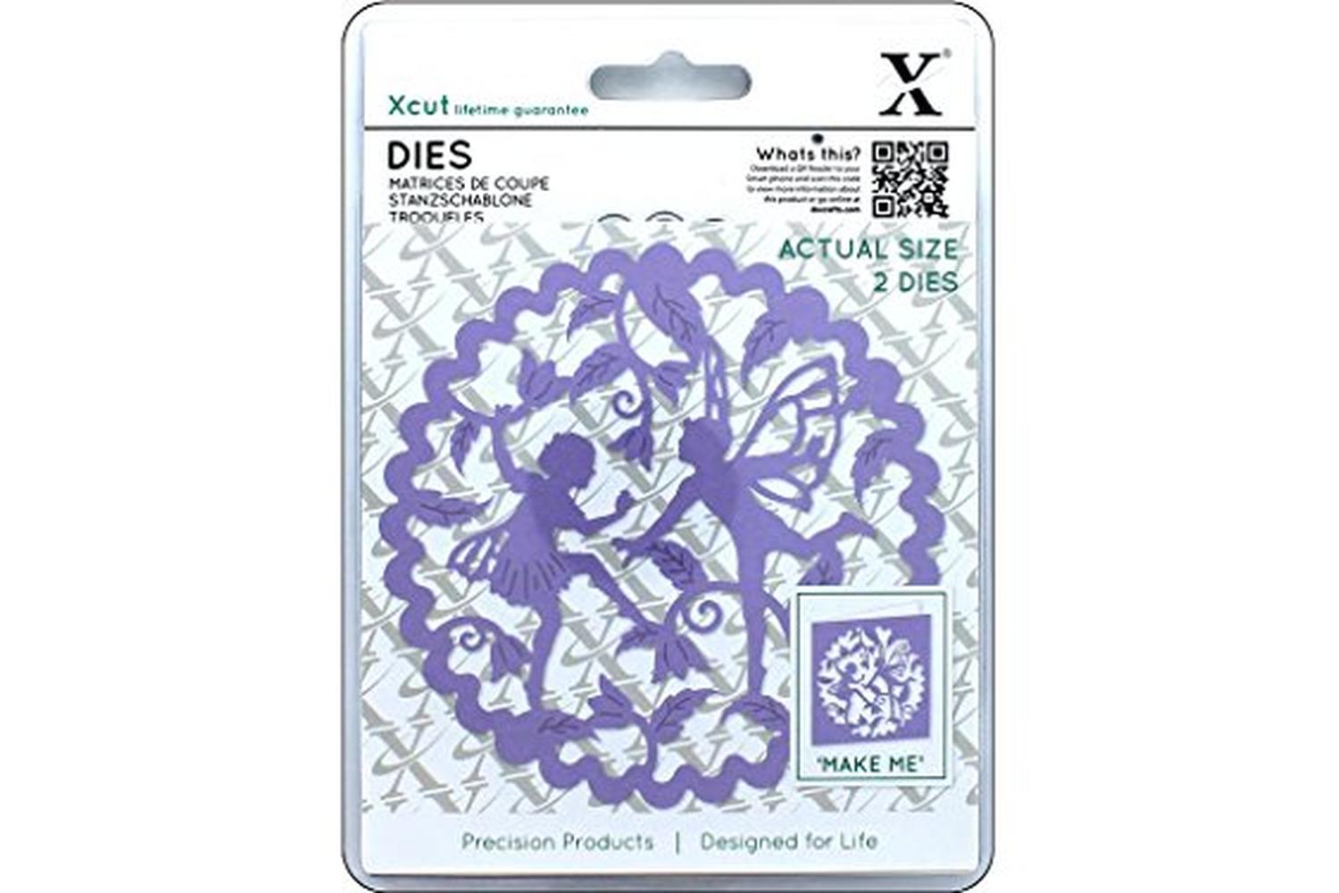 Docrafts Xcu 504093 - Die (2pcs) - Woodland Fairies-2