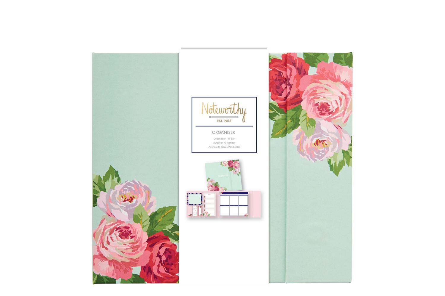 Docrafts Not 101119 - Organiser - Graphic Florals