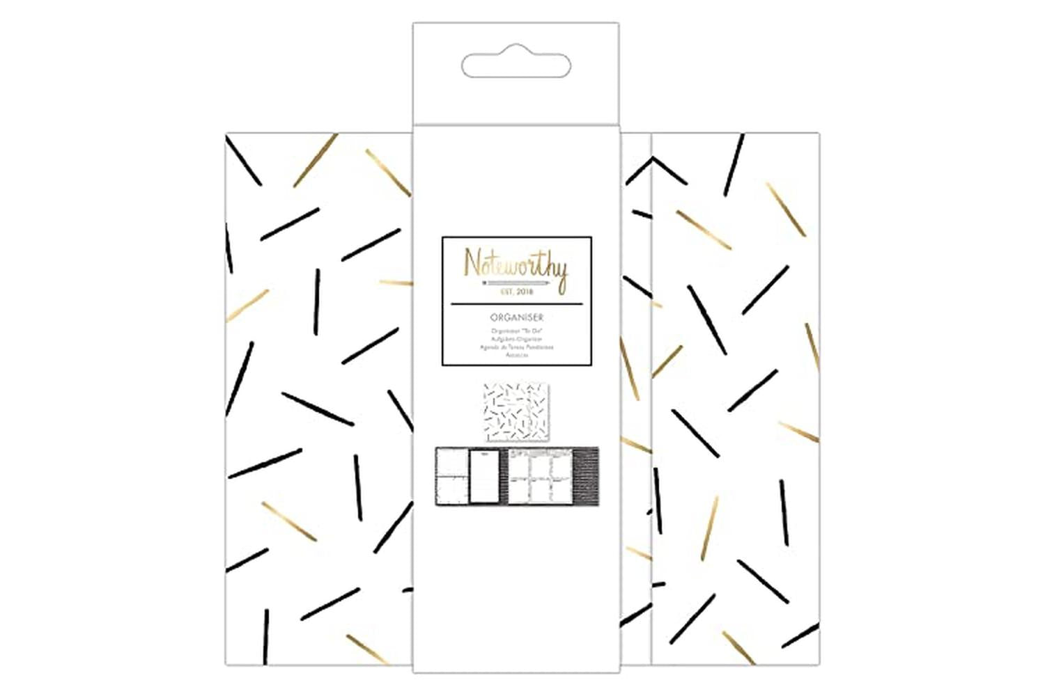 Docrafts Not 101124 - Organiser - Metallic Mono-2