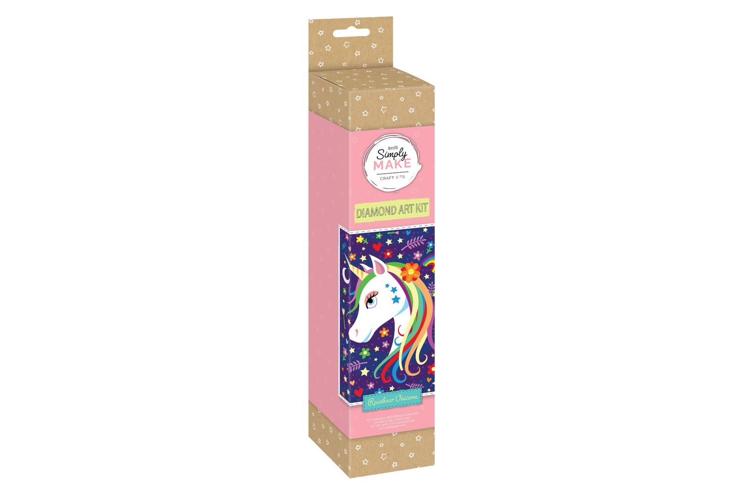 Docrafts Dsm 105124 - Simply Make Diamond Art Kit - Rainbow