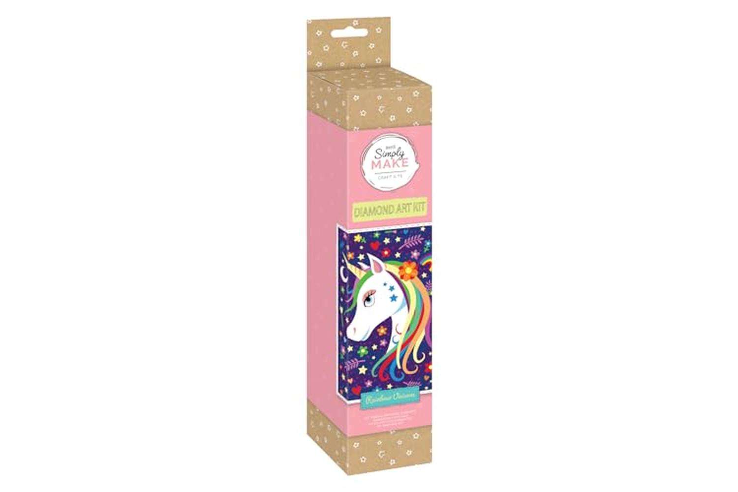 Docrafts Dsm 105124 - Simply Make Diamond Art Kit - Rainbow-2