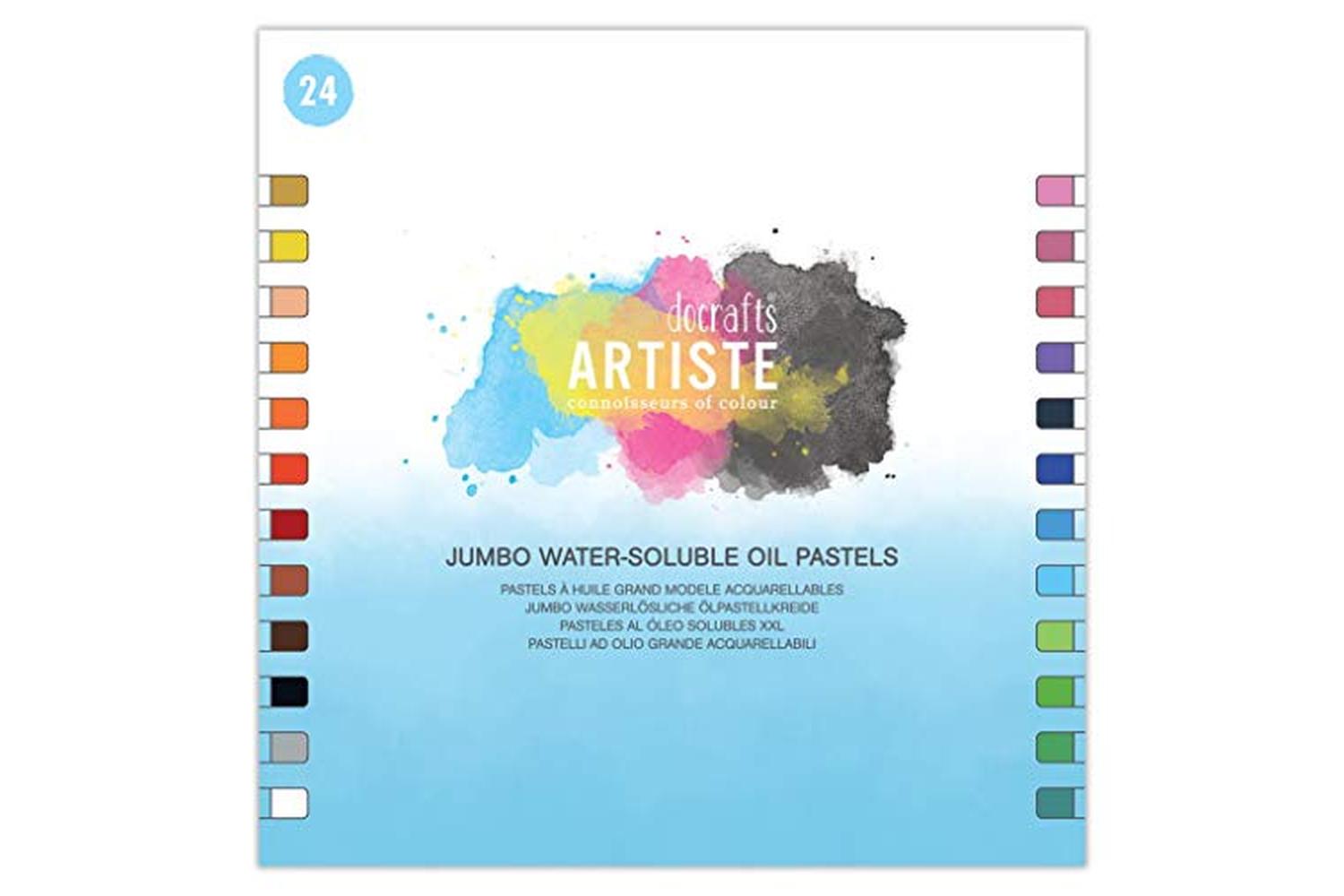 Docrafts Artiste Doa 551024 - Water-soluble Oil Pastels Pack-2