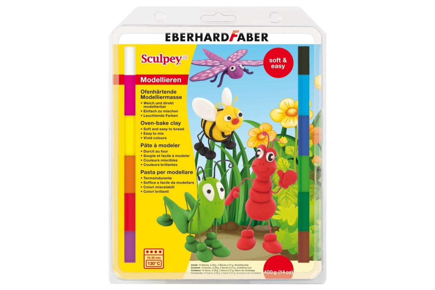 Eberhard Faber Ef571202 - Sculpey Iii Soft Multipack Of 12 C