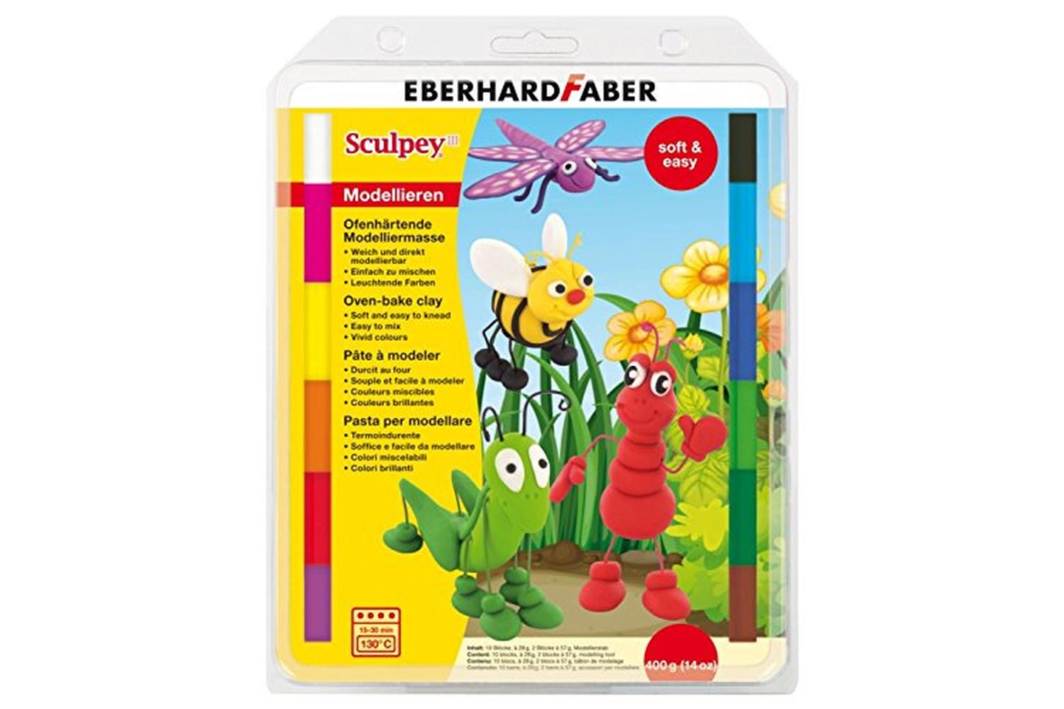 Eberhard Faber Ef571202 - Sculpey Iii Soft Multipack Of 12 C-2