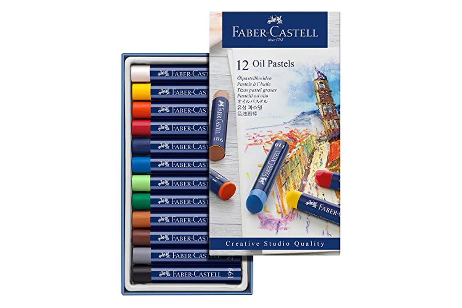 Faber-castell Fc127012 - Box Of 12 Creative Studio Oil Paste-2