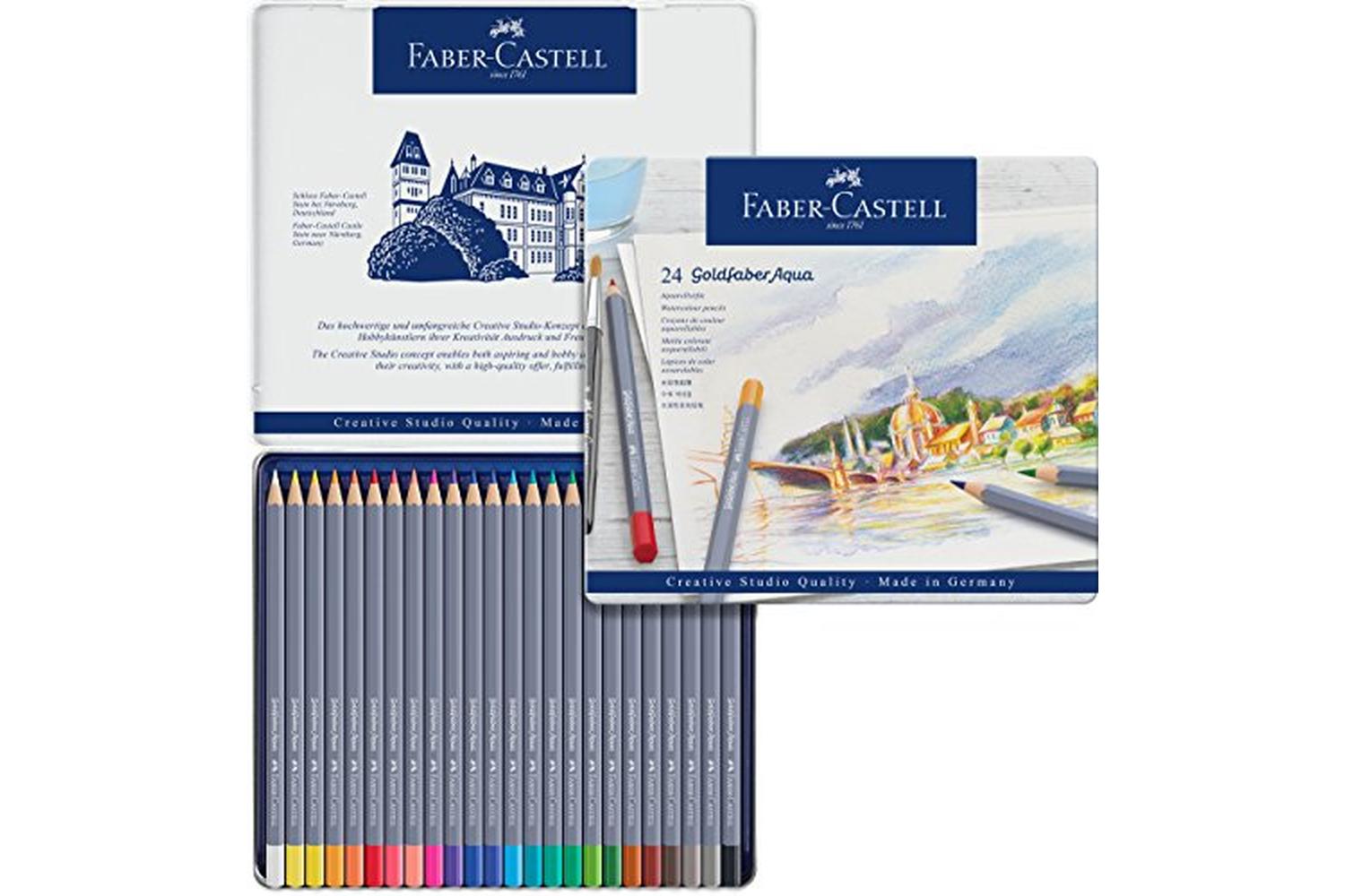 Faber-castell Fc114624 - Goldfaber Aqua Watercolour Pencils-2