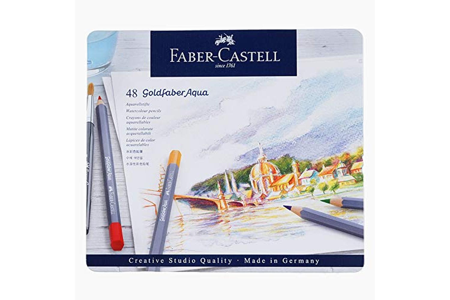 Faber-castell Fc114648 - Goldfaber Aqua Watercolour Pencils-2