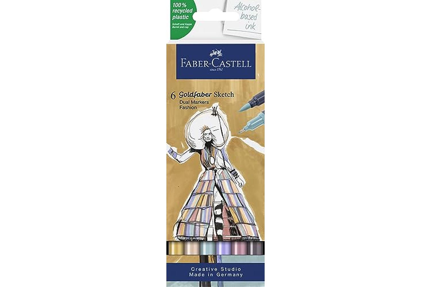 Faber-castell Fc164808 - Goldfaber Sketch Marker Fashion Set-2