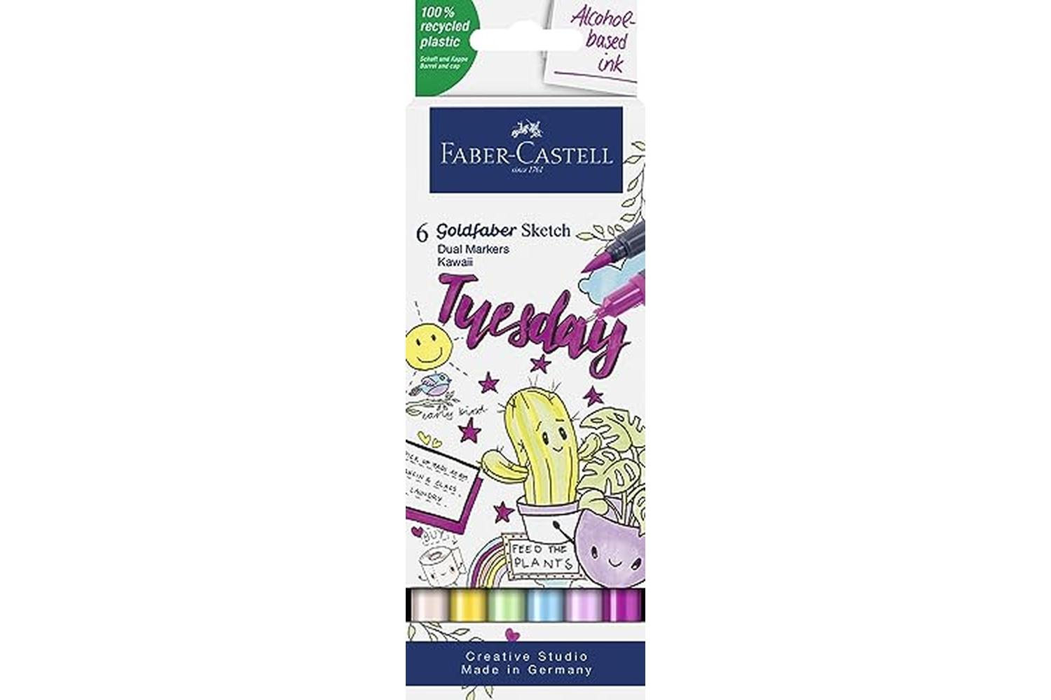 Faber-castell Fc164811 - Goldfaber Sketch Marker Kawaii Set-2