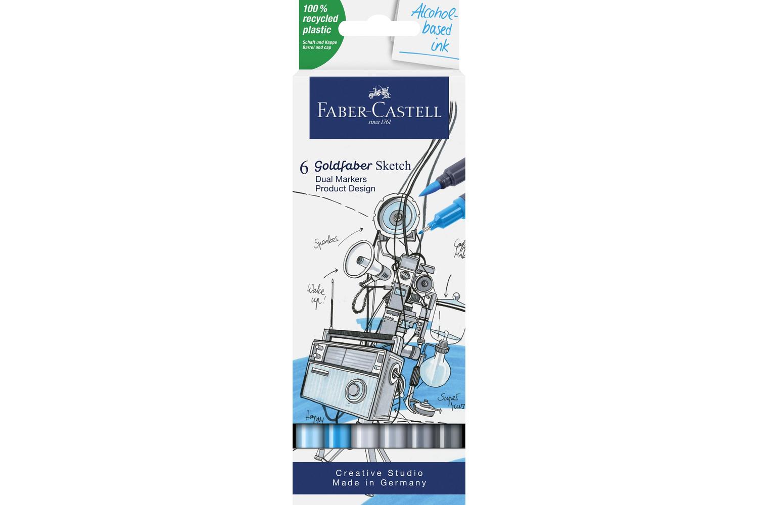 Faber-castell Fc164806 - Goldfaber Sketch Marker Product Des