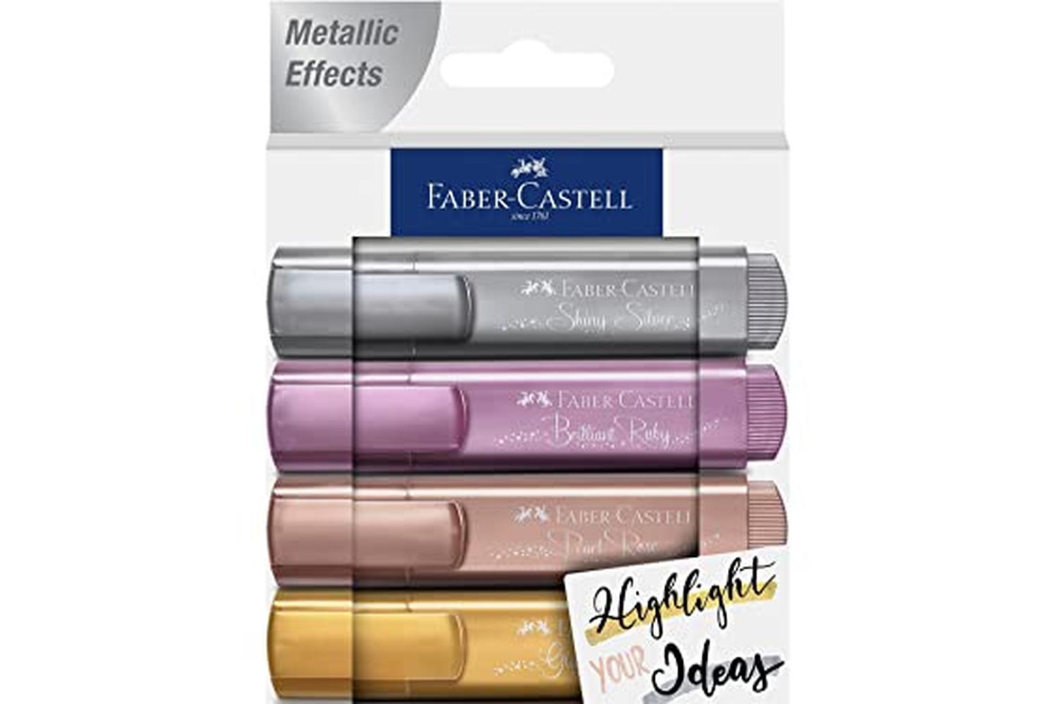 Faber-castell Fc154623 - Highlighter Tl 46 Metallic Wallet 4-2