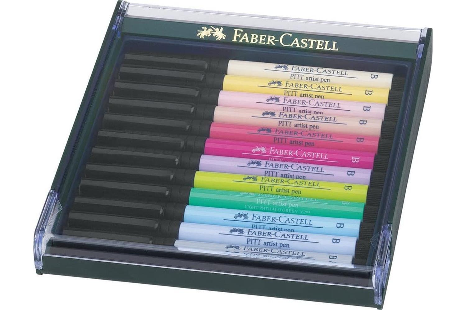 Faber-castell Fc267420 - Pitt Artist Brush Pen Set Of 12 Pas