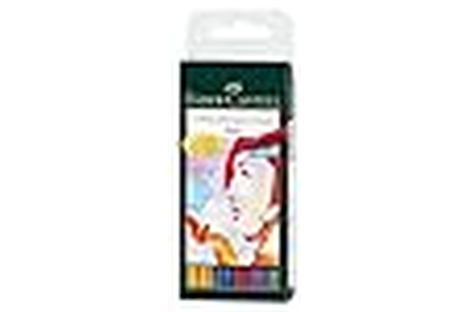 Faber-castell Fc167103 - Pitt Artist Pen Brush Wallet Of 6 B-3