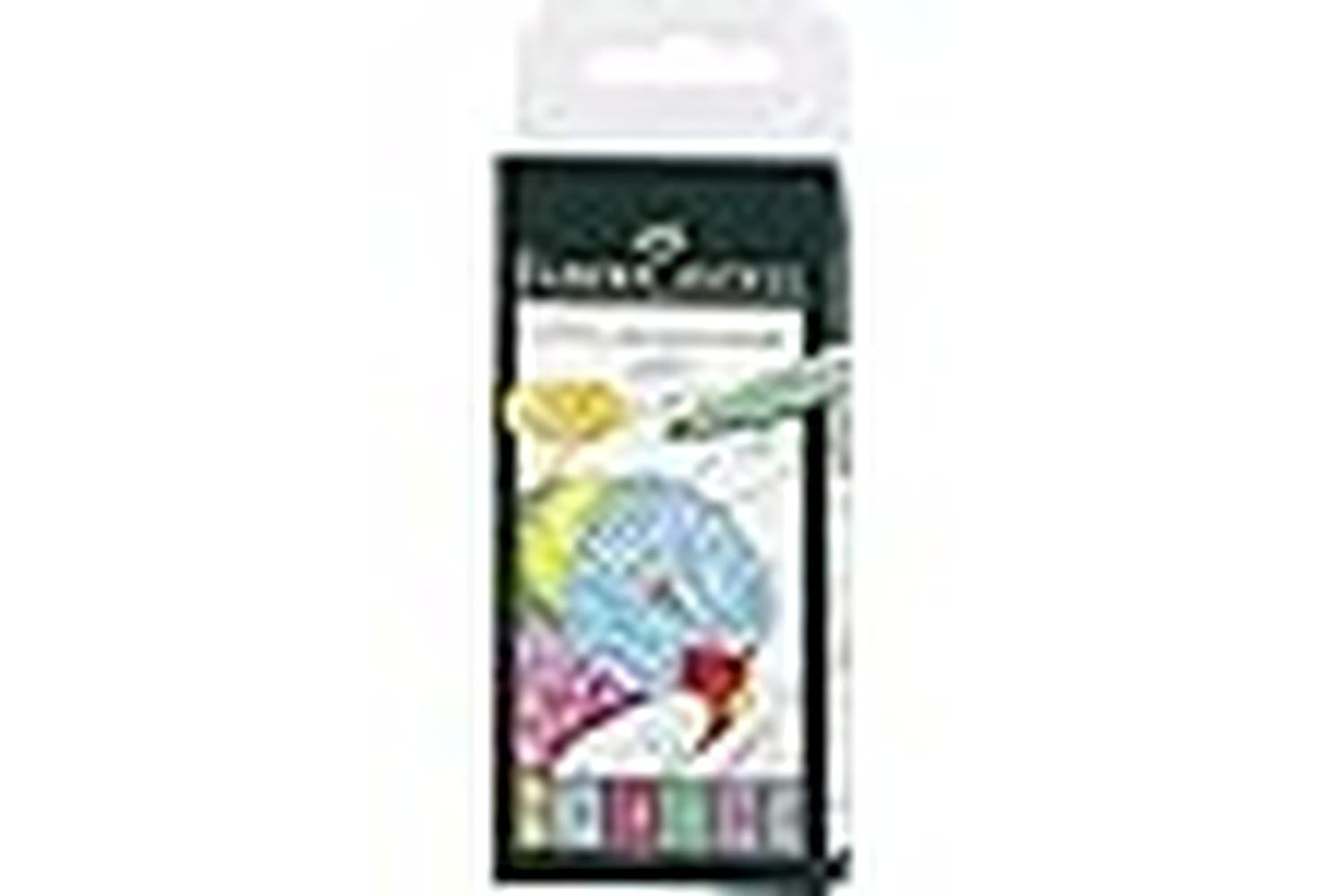 Faber-castell Fc167163 - Pitt Artist Pen Brush Wallet Of 6 P-3