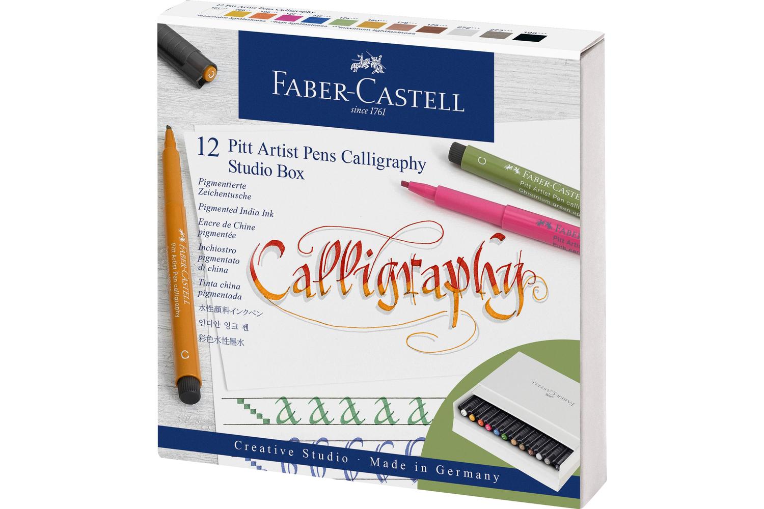Faber-castell Fc167512 - Pitt Artist Pen Calligraphy Studio