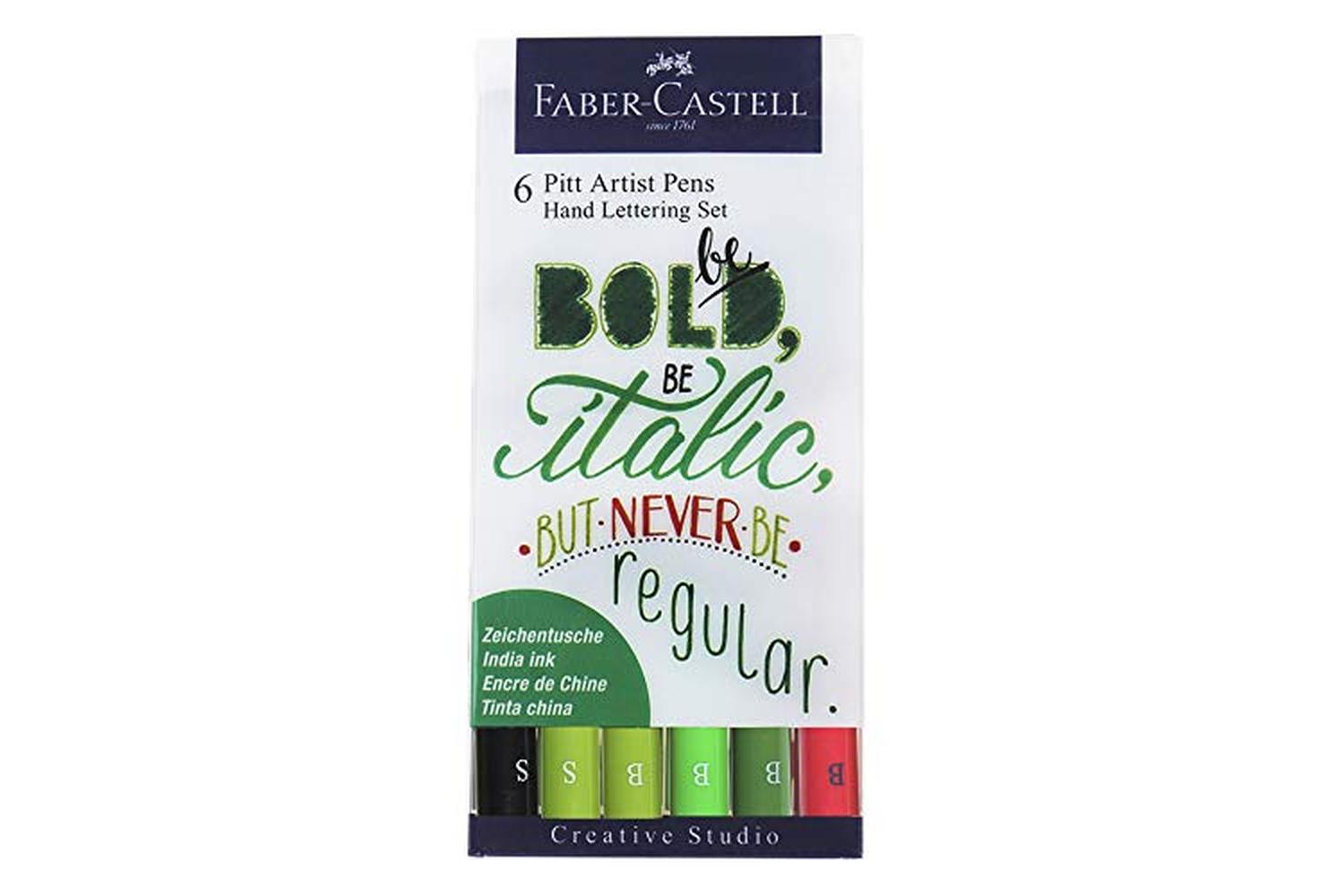 Faber-castell Fc267117 - Pitt Artist Pen Handlettering Set --2