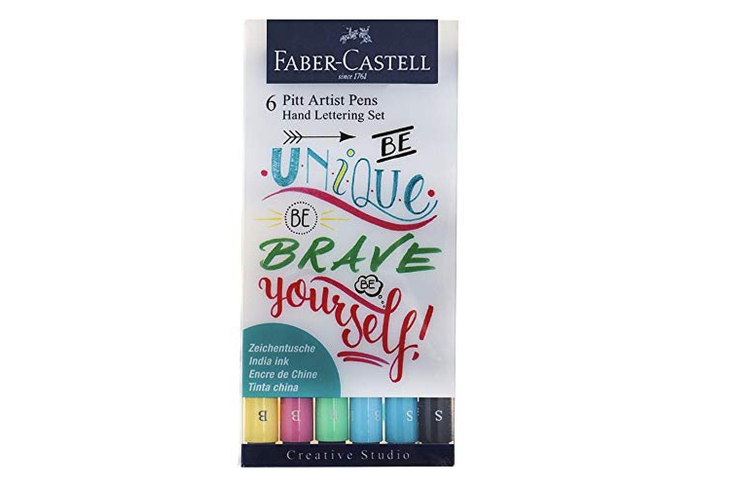 Faber-castell Fc267116 - Pitt Artist Pen Handlettering Set --2