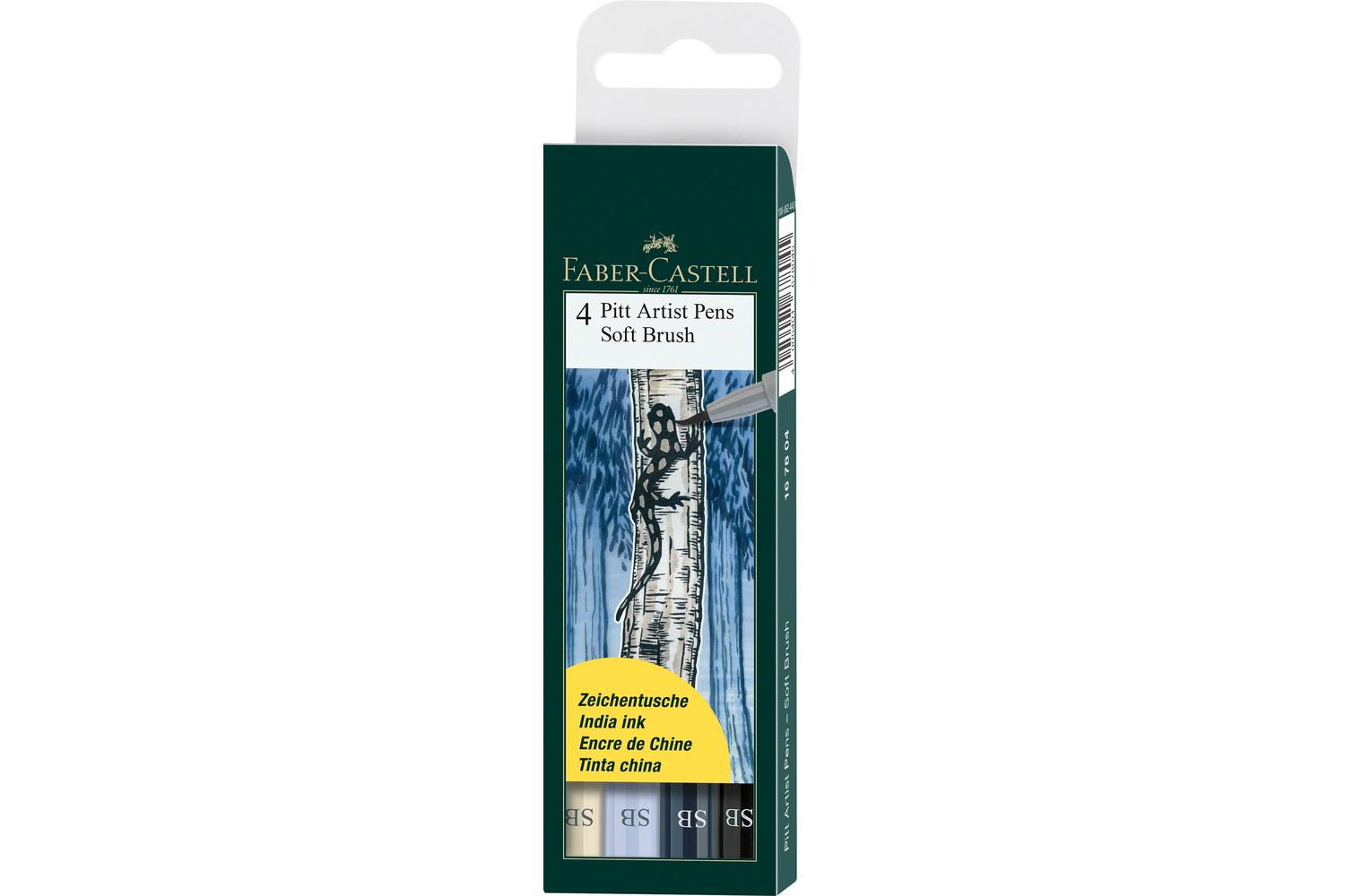 Faber-castell Fc167804 - Pitt Artist Pen Soft Brush Wallet O