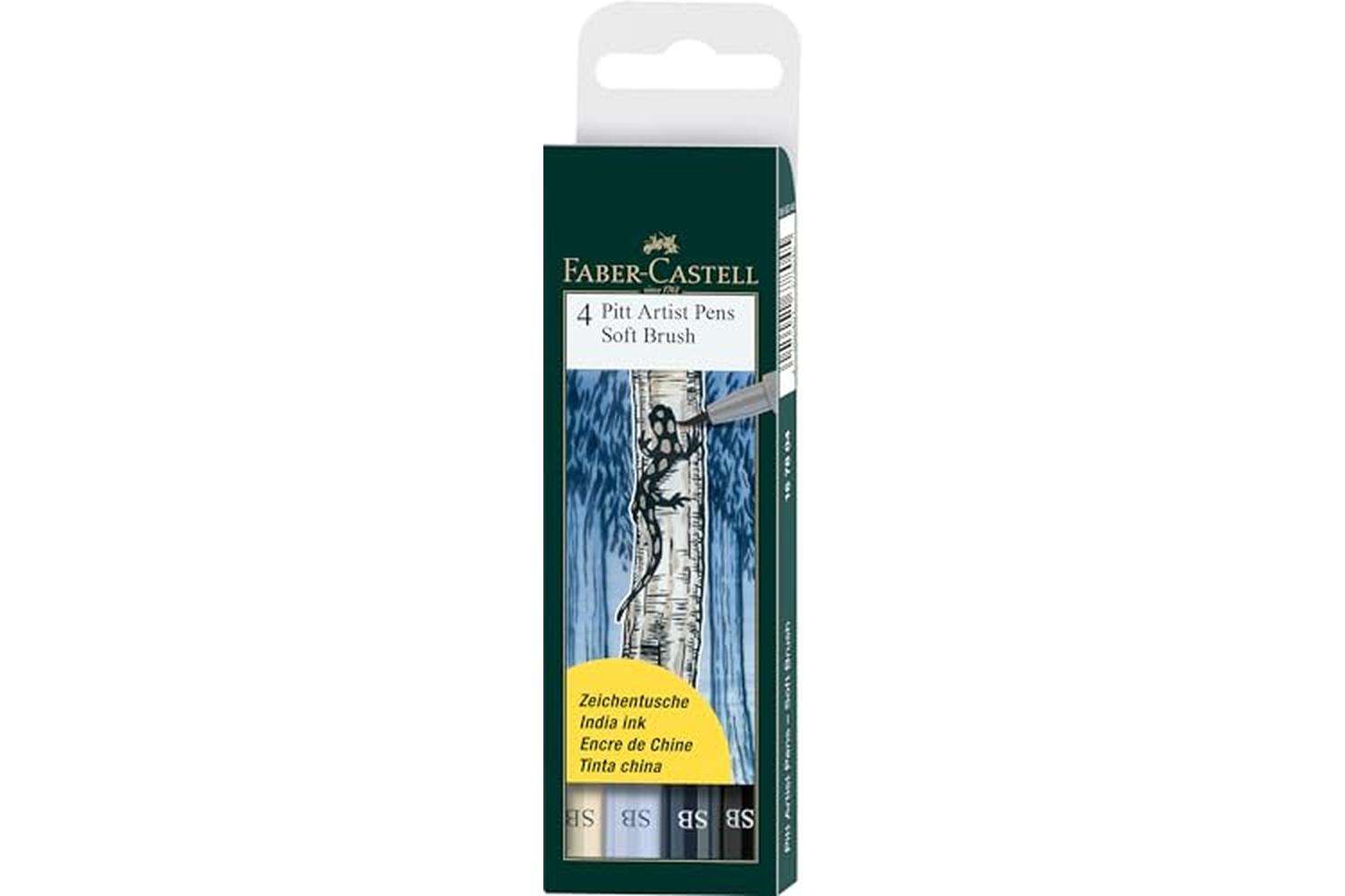 Faber-castell Fc167804 - Pitt Artist Pen Soft Brush Wallet O-2