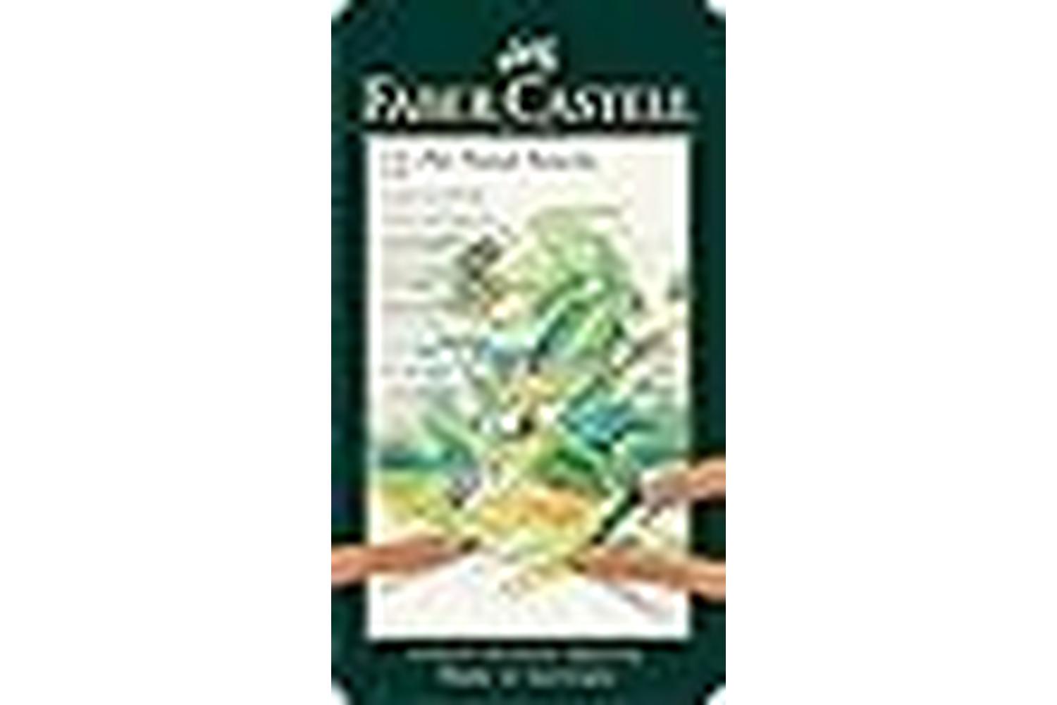 Faber-castell Fc112112 - Tin Of 12 Pitt Pastel Pencils-3