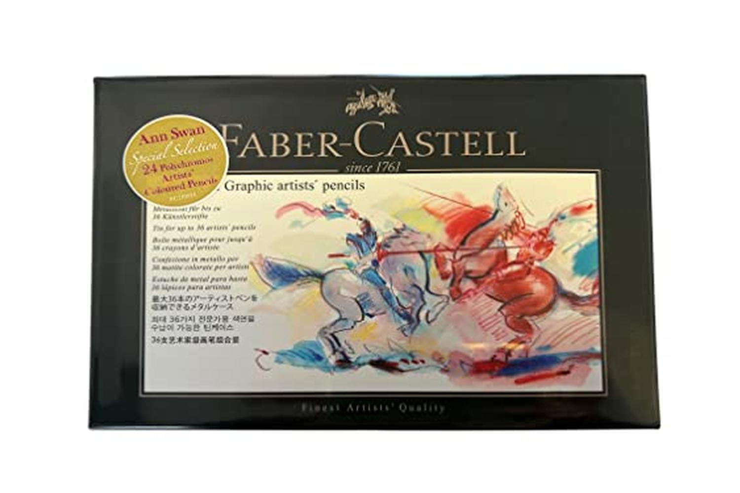 Faber-castell Fc210024 - Tin Of 24 Ann Swan Polychromos-2