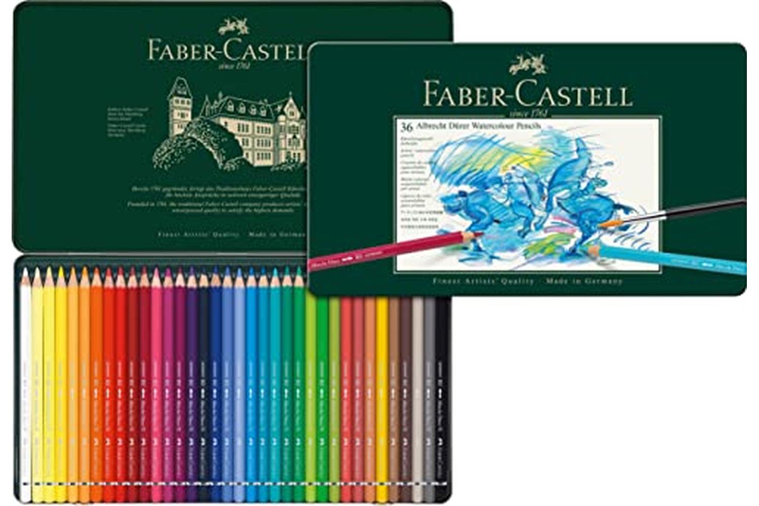 Faber-castell Fc117536 - Tin Of 36 Albrecht Drer Artists' Wa-2