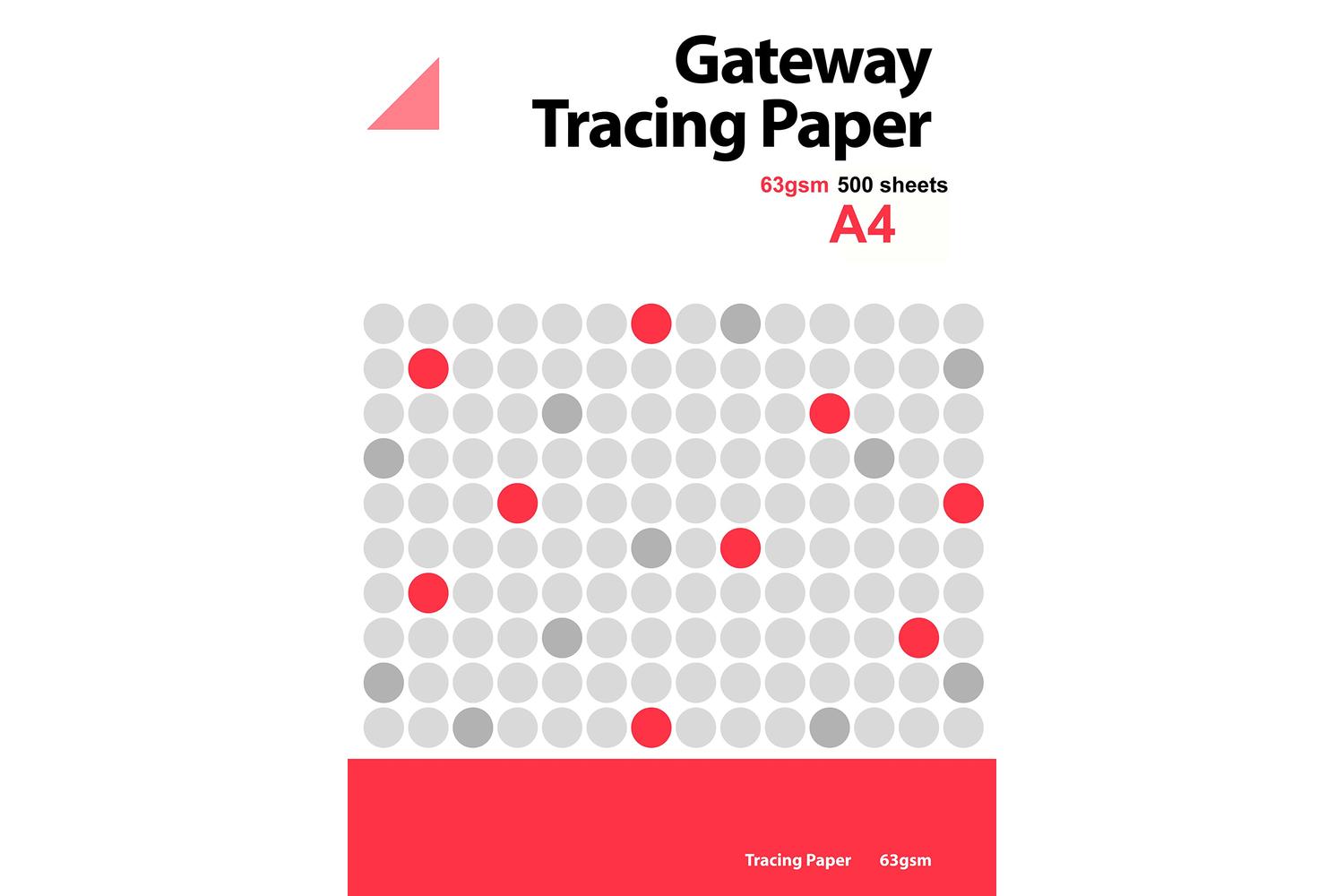 Gateway Gw000575 - Natural Tracing Paper Pack 63gsm A4 210mm
