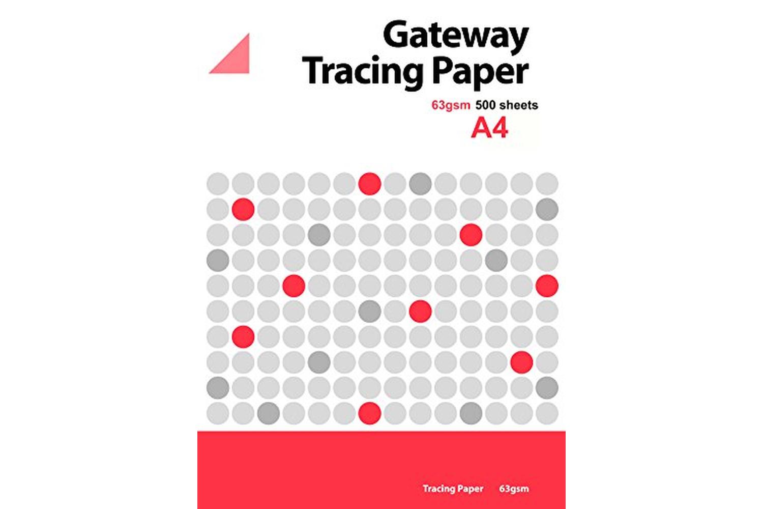 Gateway Gw000575 - Natural Tracing Paper Pack 63gsm A4 210mm-2