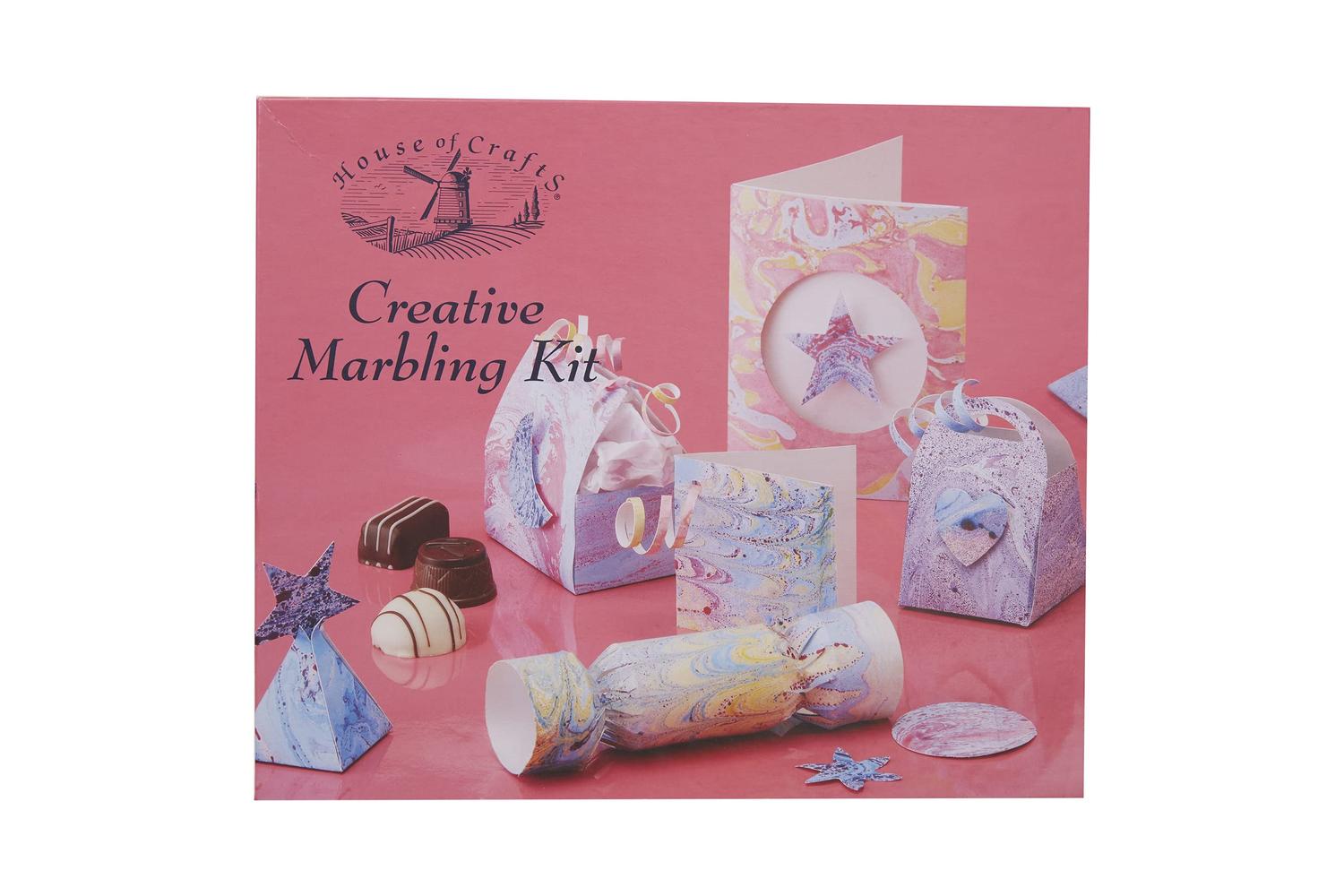 House Of Crafts Hc440 - Creative Marbling Kit
