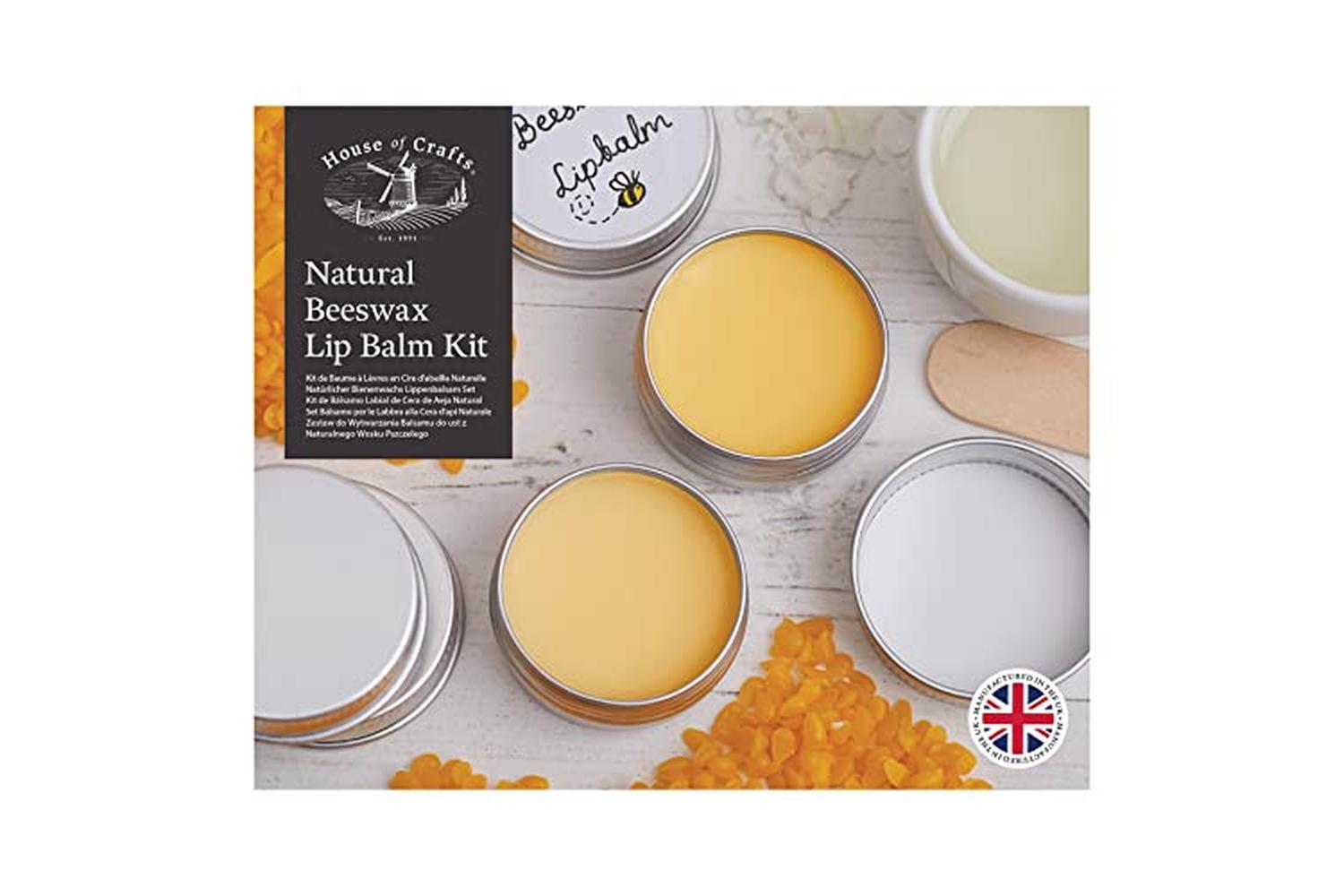 House Of Crafts Hc750 - Natural Beeswax Lip Balm Kit