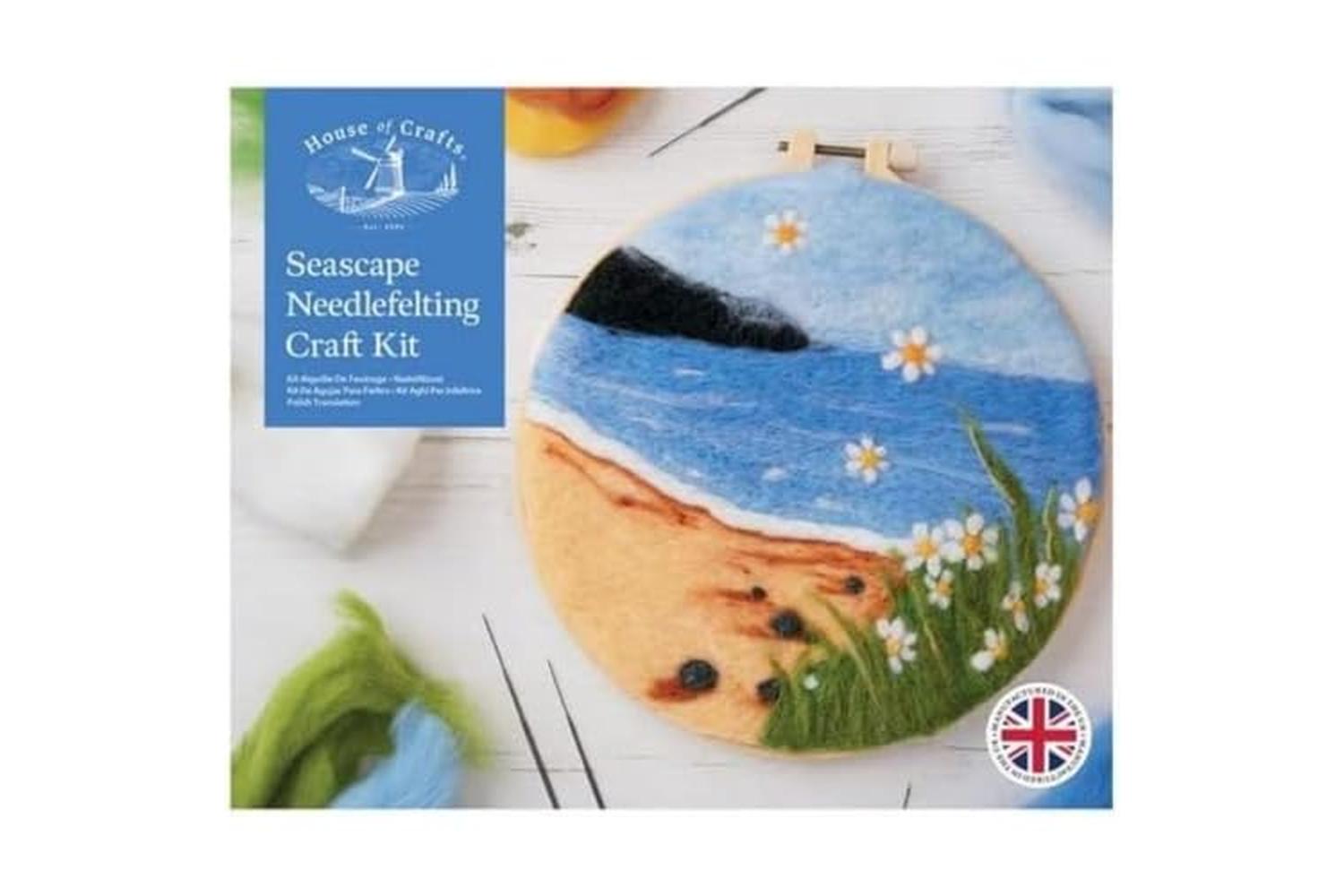 House Of Crafts Hc800 - Needle Felted Seascape-2