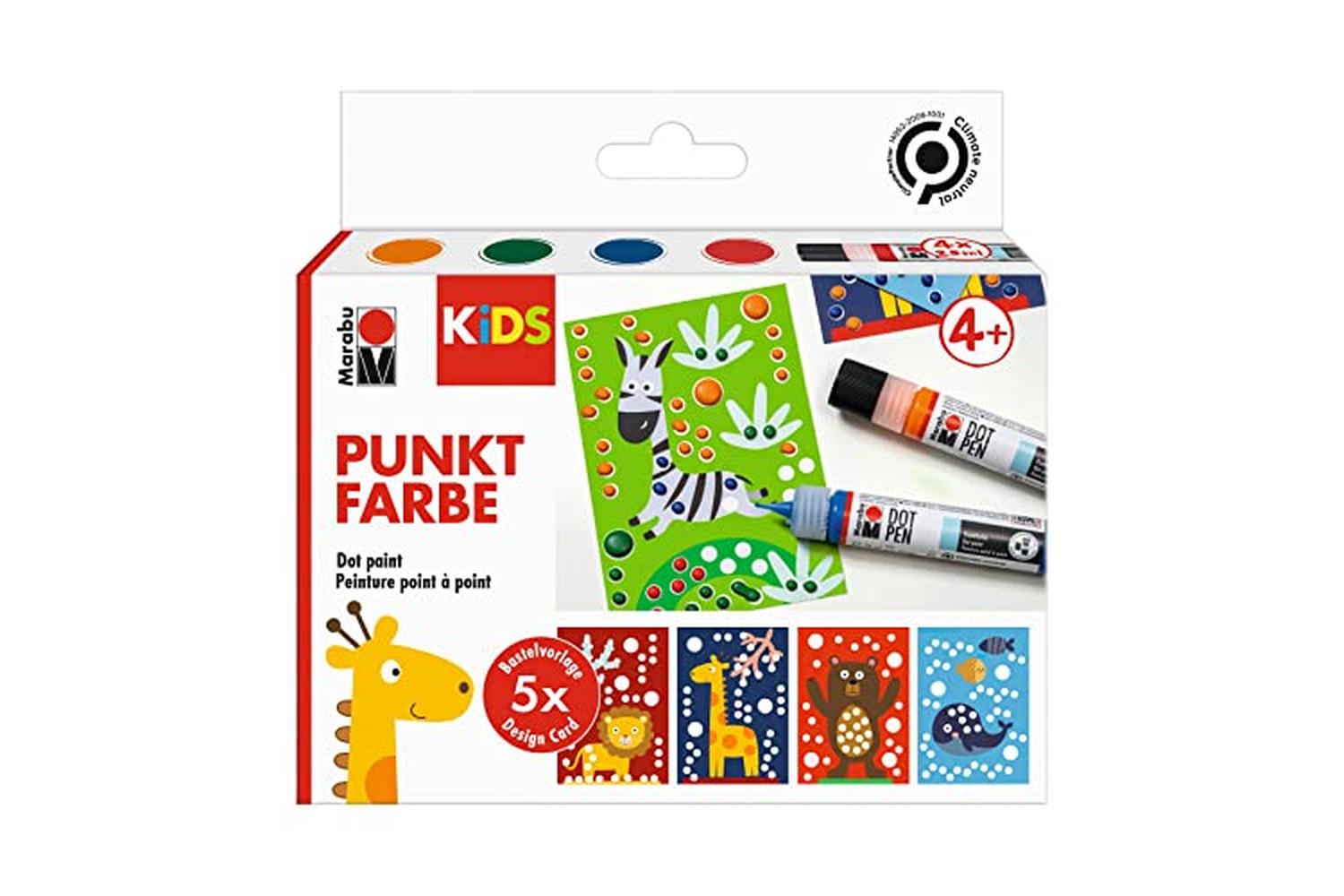 Marabu Mr0311000000102 - Kids Dot Pen Set - Animals-2