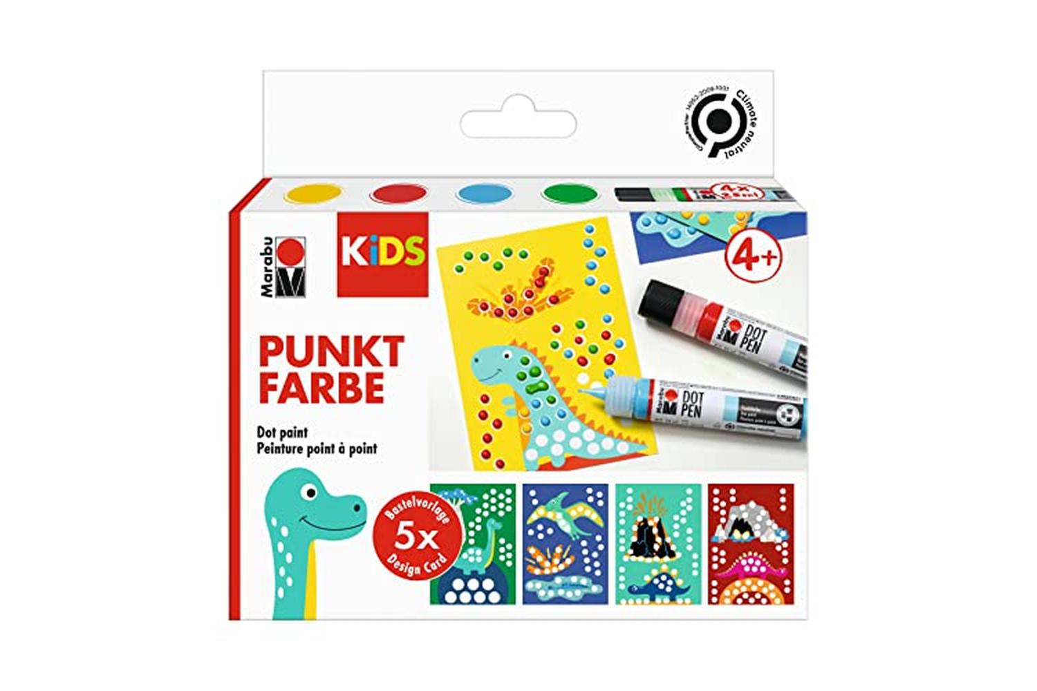 Marabu Mr0311000000101 - Kids Dot Pen Set - Dino-2