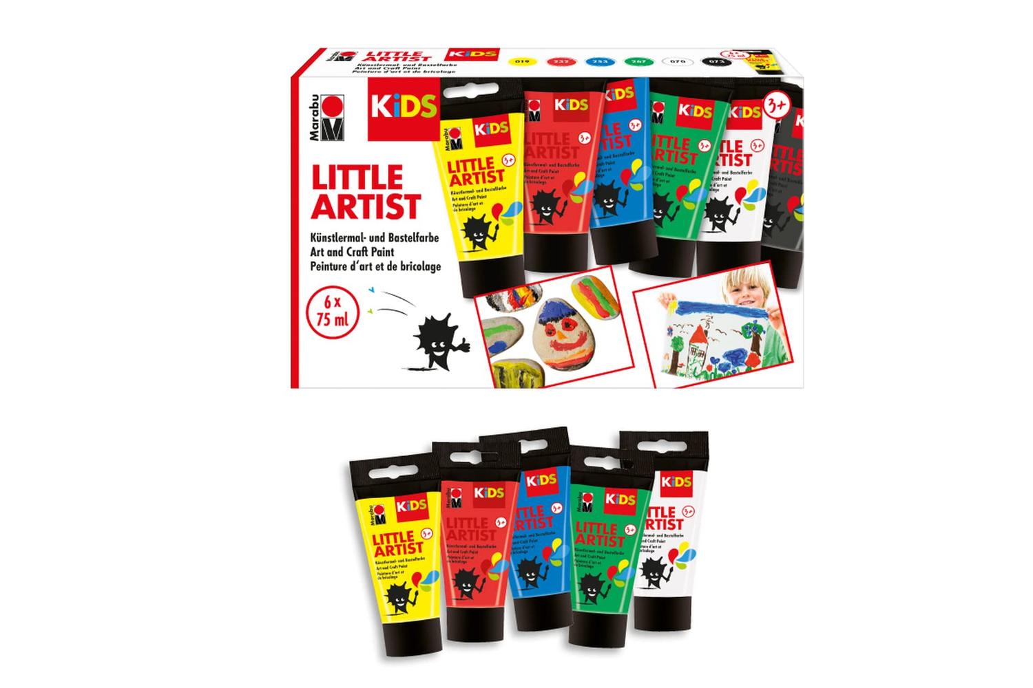 Marabu Mr0305000000001 - Kids Little Artist 6 X 75 Ml