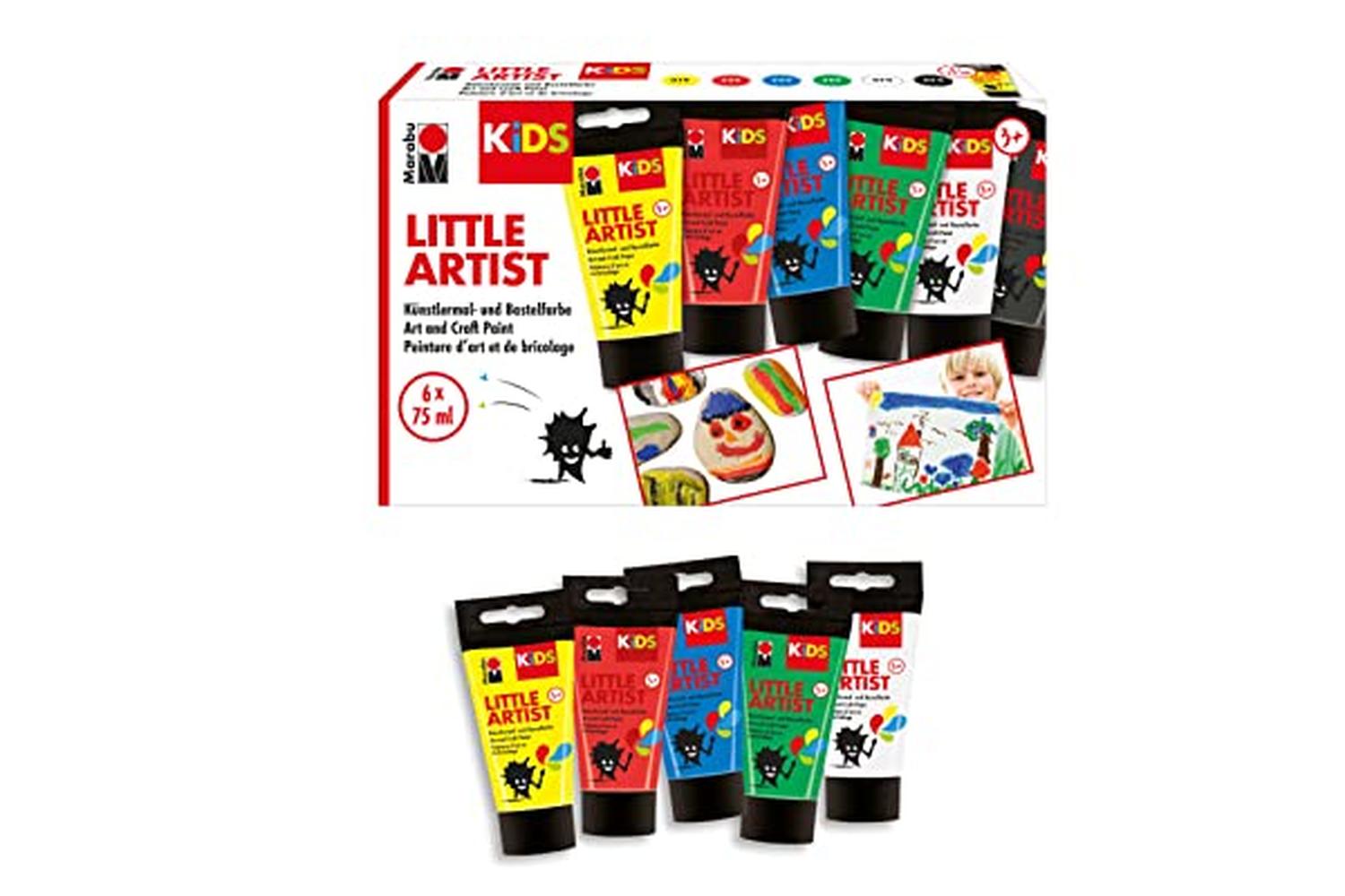 Marabu Mr0305000000001 - Kids Little Artist 6 X 75 Ml-2