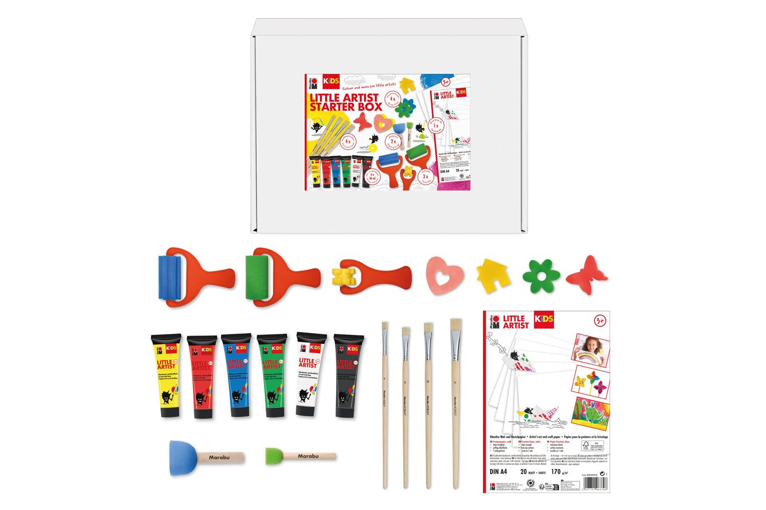 Marabu Mr0305000000112 - Little Artist Power Paint Box