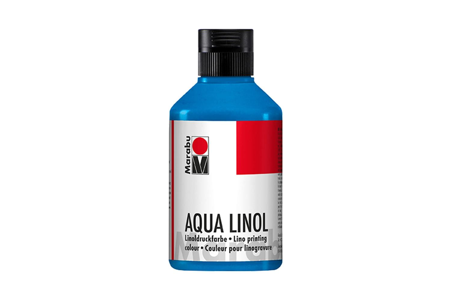 Marabu Mr15100013052 - Marabu Aqua-lino Printing Colour, Med