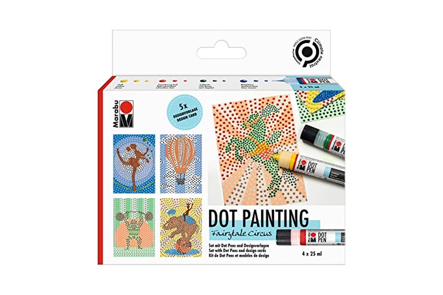 Marabu Mr1801000000082 - Marabu Dot Pen Set - Fairytale Circ-2