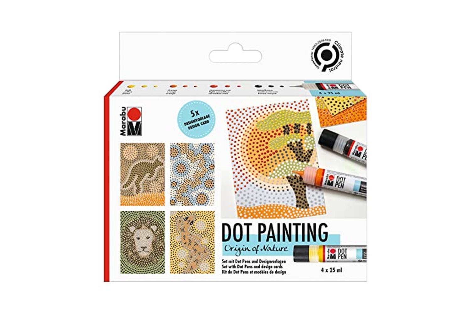 Marabu Mr1801000000080 - Marabu Dot Pen Set - Origin Of Natu-2