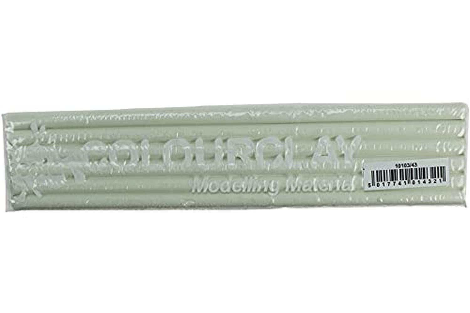 Newplast 1010343 - Colour Clay 500g White-2