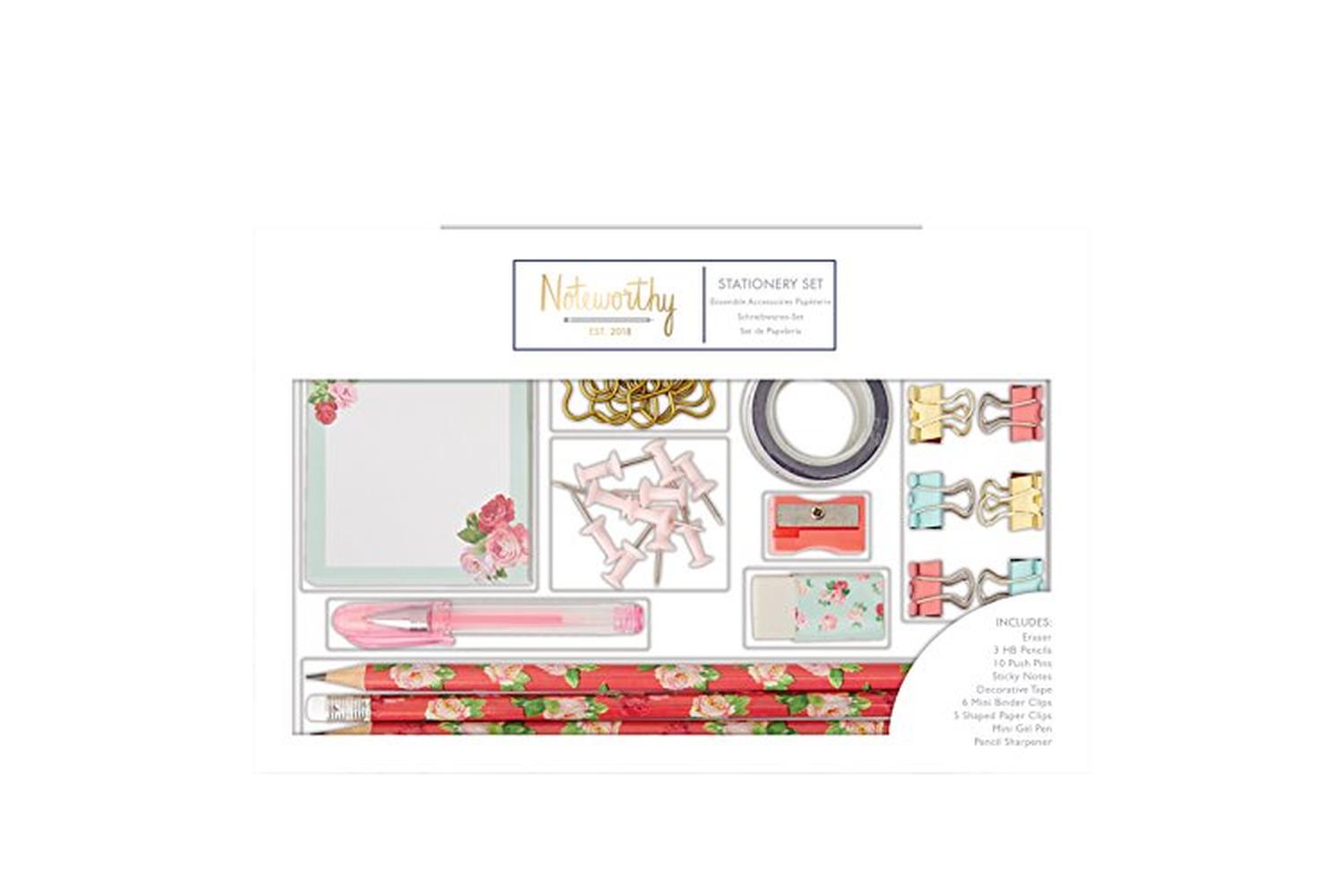 Noteworthy Not 105107 - Large Stationery Set - Graphic Flora-2
