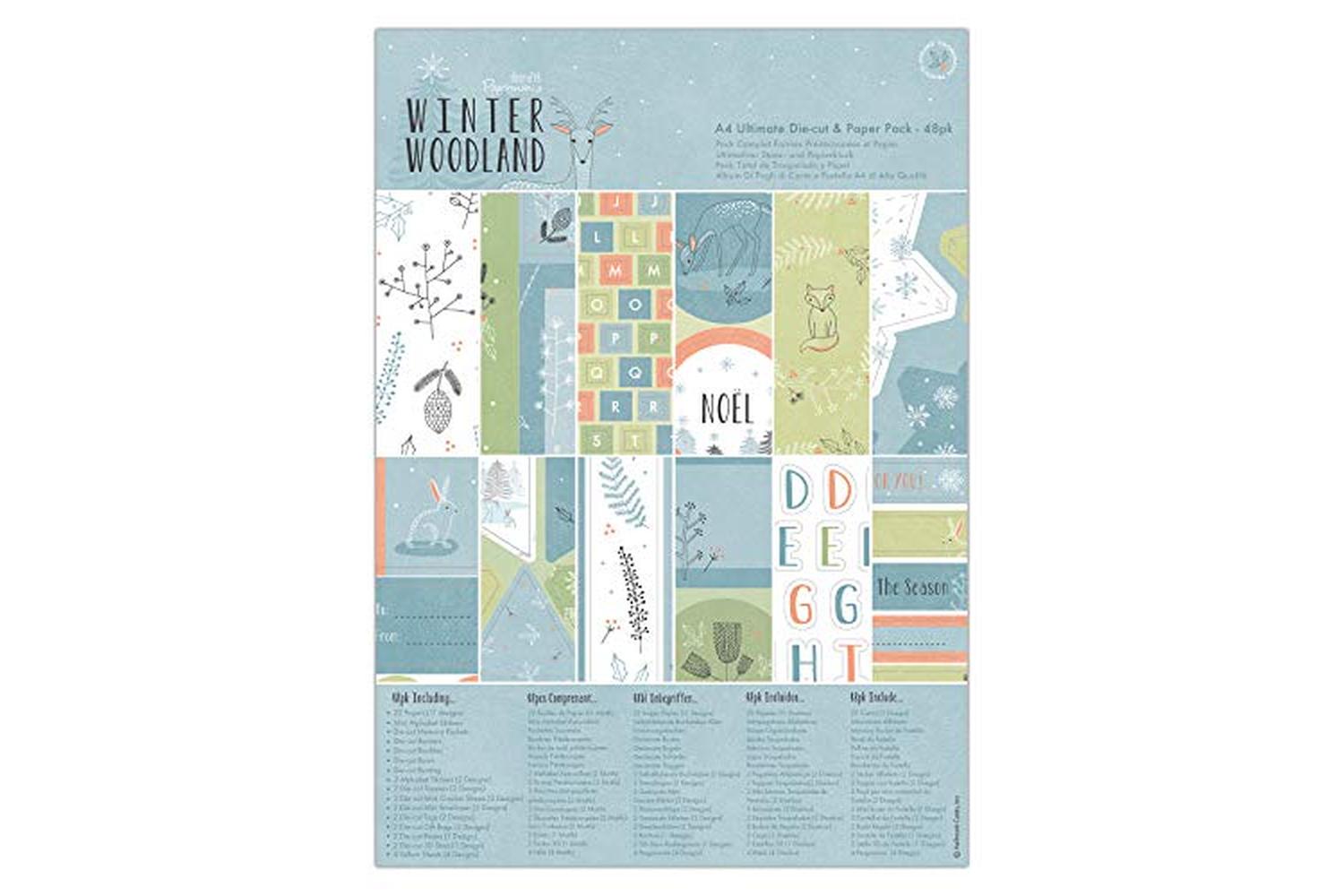 Papermania Pma 160966 - A4 Ultimate Die-cut & Paper Pack (48-2