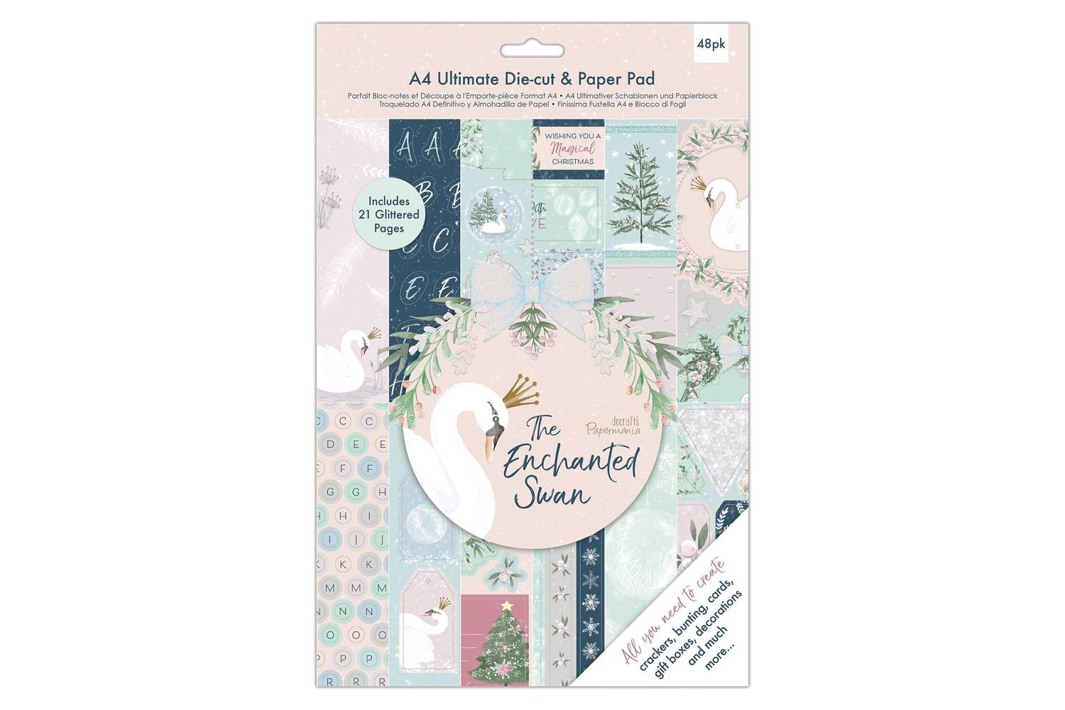 Papermania Pma 160281 - A4 Ultimate Die-cut & Paper Pad (48p