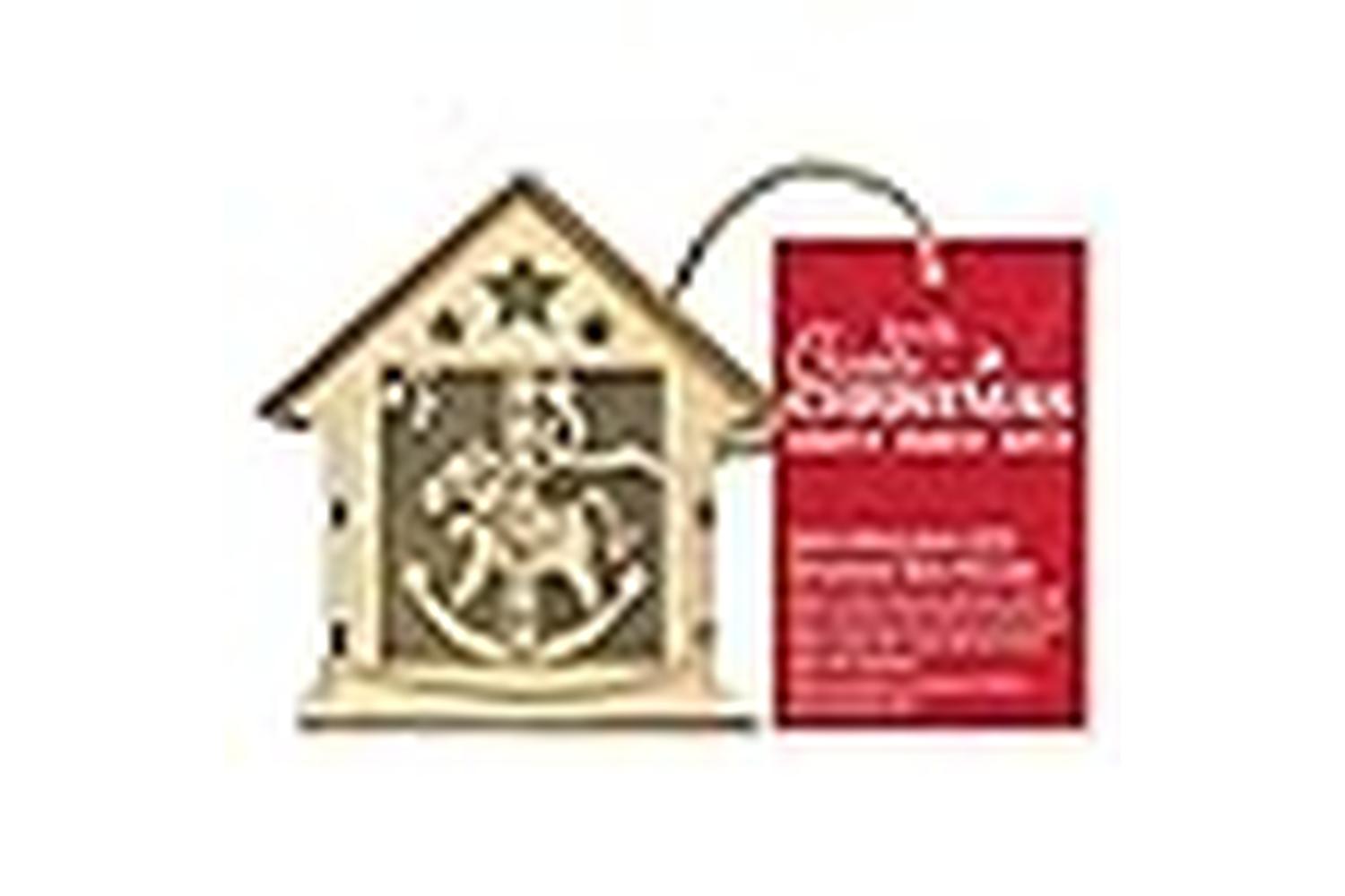 Papermania Pma 174961 - Mini Wooden Led Shadow Box House - R-3