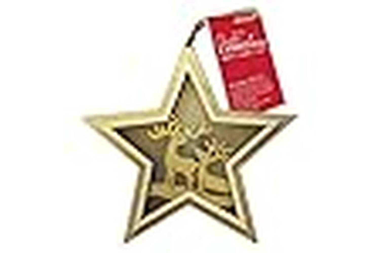 Papermania Pma 105990 - Wooden Led Star - 2 Stags-3