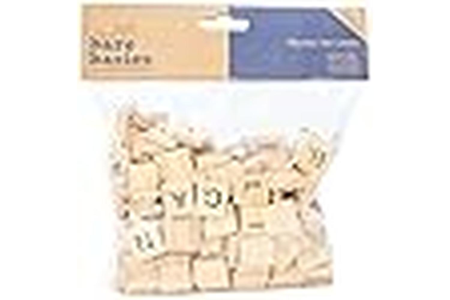 Papermania Pma 174624 - Wooden Tile Letters (200pcs)-3