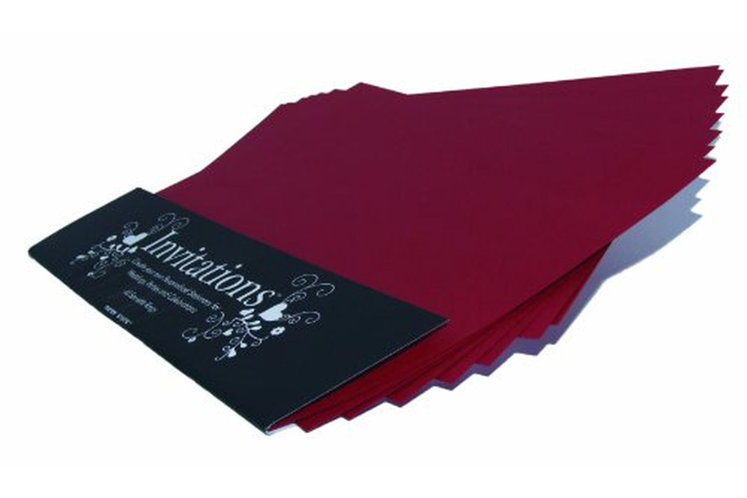 Paperstate In0705 - Invitation 40 Serviette Rings Ruby-2
