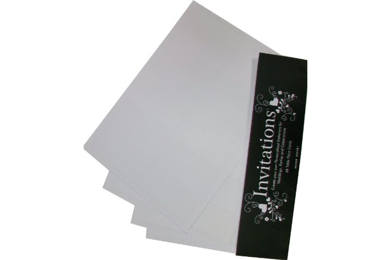 Paperstate In0801 - Invitation 48 Place Cards Snow White-2