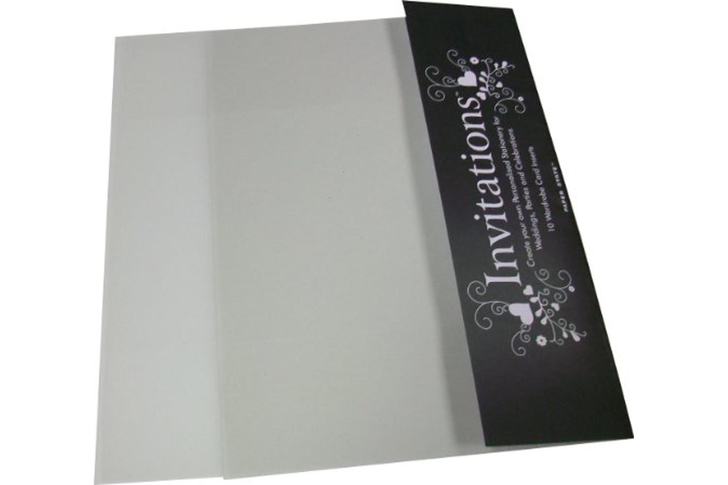 Paperstate In1307 - Invitation Wardrobe Insert Tran Whit 10$-2